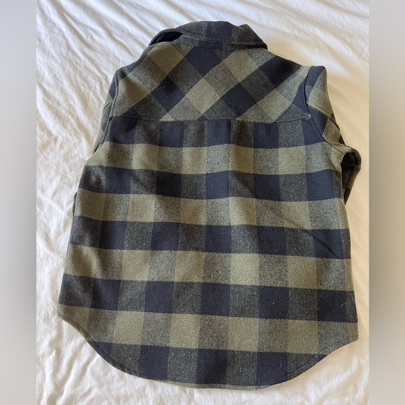 RDI green plaid shacket size XL - Picture 4 of 5